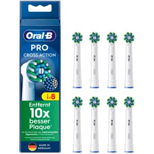 Braun Oral-B Pro Cross Action Aufsteckbürsten 8er-Pack