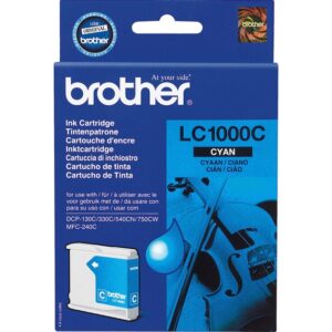 Brother Tinte cyan LC-1000C