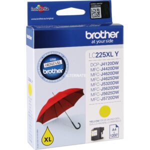 Brother Tinte gelb LC-225XLY