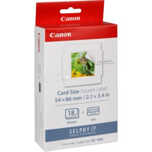 Canon Druckpatrone + Papier KC-18IS