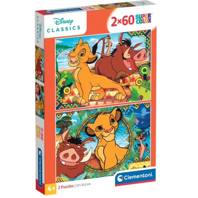 Clementoni Kinderpuzzle Supercolor - Disney Der König der Löwen