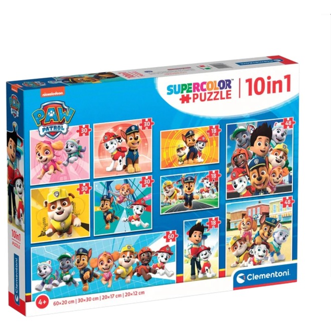 Clementoni Supercolor 10 in 1 - Paw Patrol