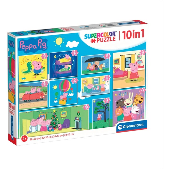 Clementoni Supercolor 10 in 1 - Peppa Pig