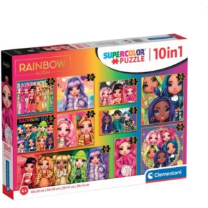 Clementoni Supercolor 10 in 1 - Rainbow High