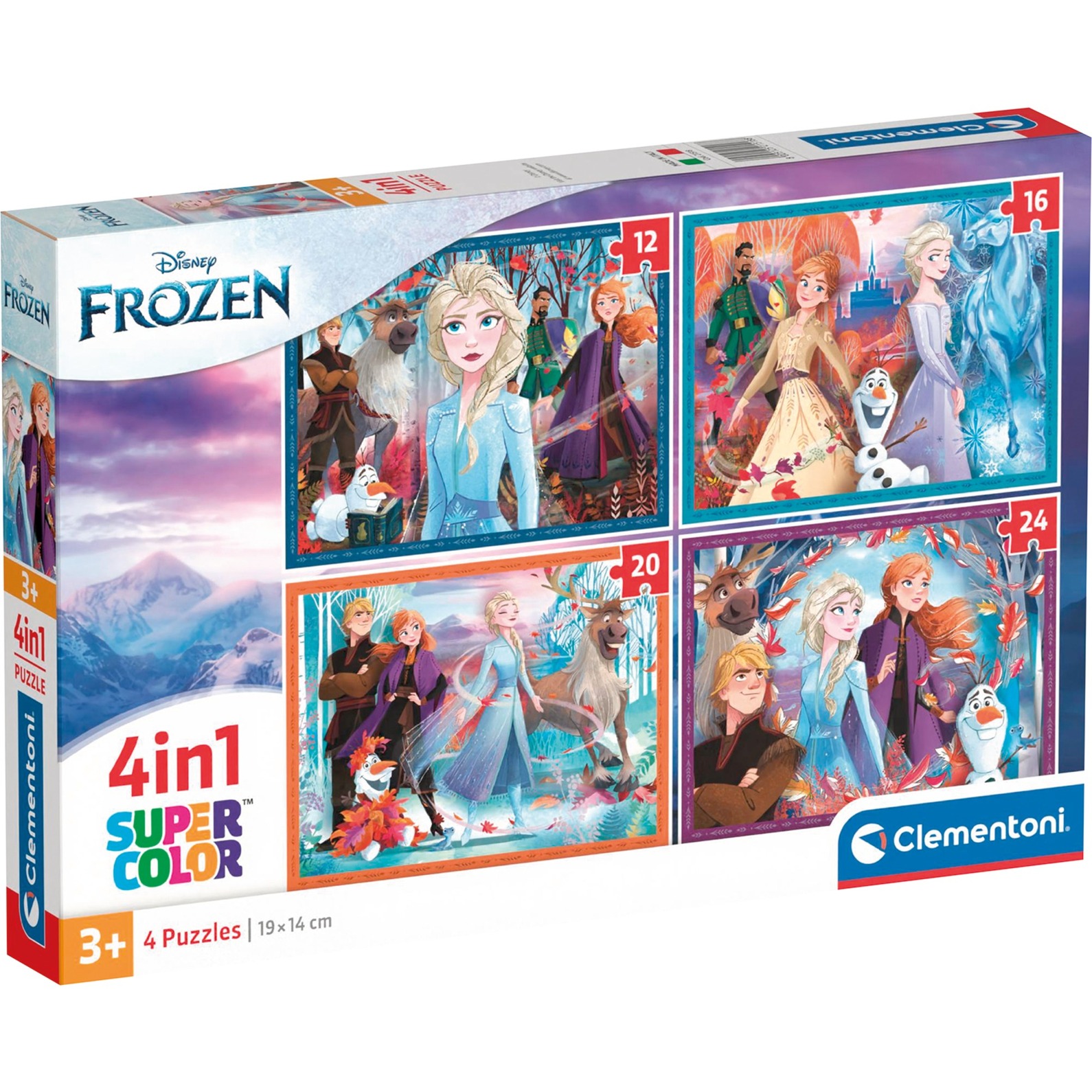 Clementoni Supercolor 4 in 1 - Disney Frozen 2