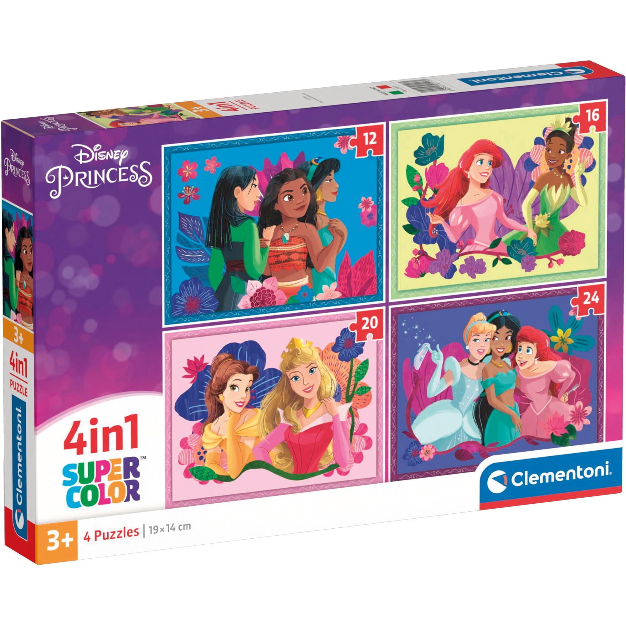 Clementoni Supercolor 4 in 1 - Disney Princess
