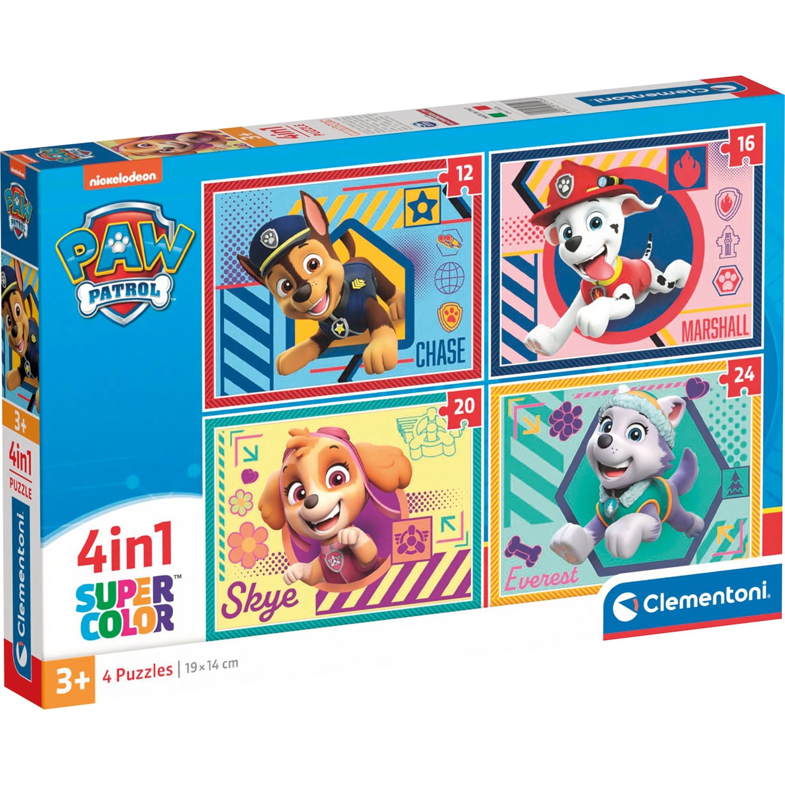Clementoni Supercolor 4 in 1 - Paw Patrol