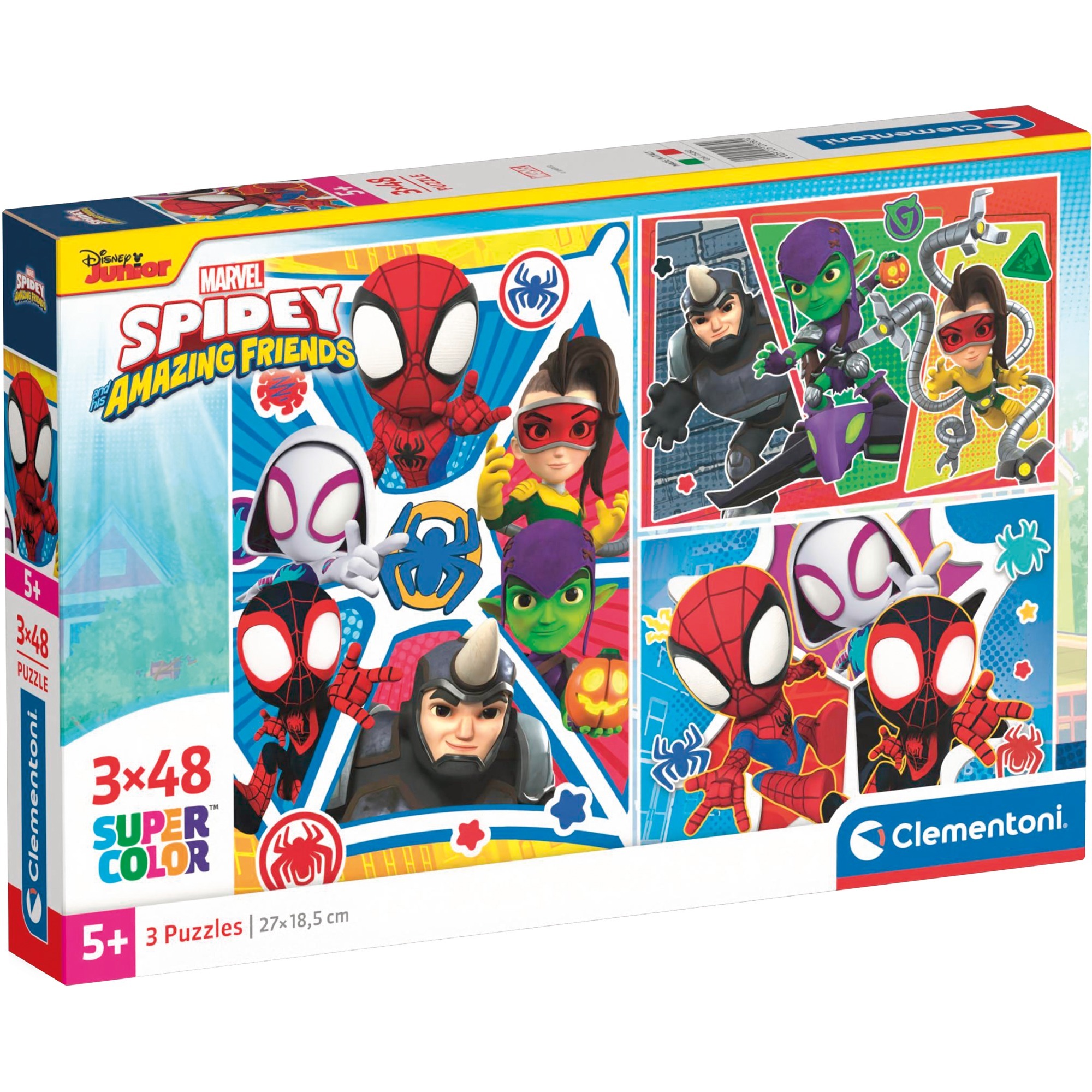 Clementoni Supercolor - Marvel Spidey und seine Freunde