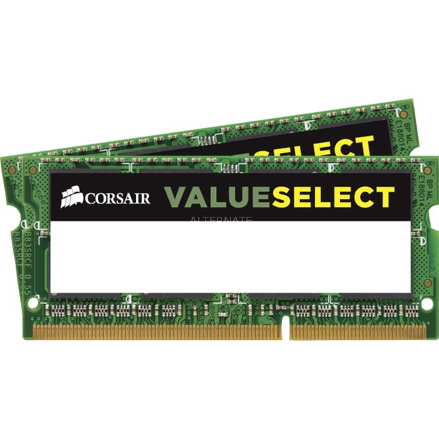 Corsair ValueSelect SO-DIMM 8 GB DDR3-1600 (2x 4 GB) Dual-Kit