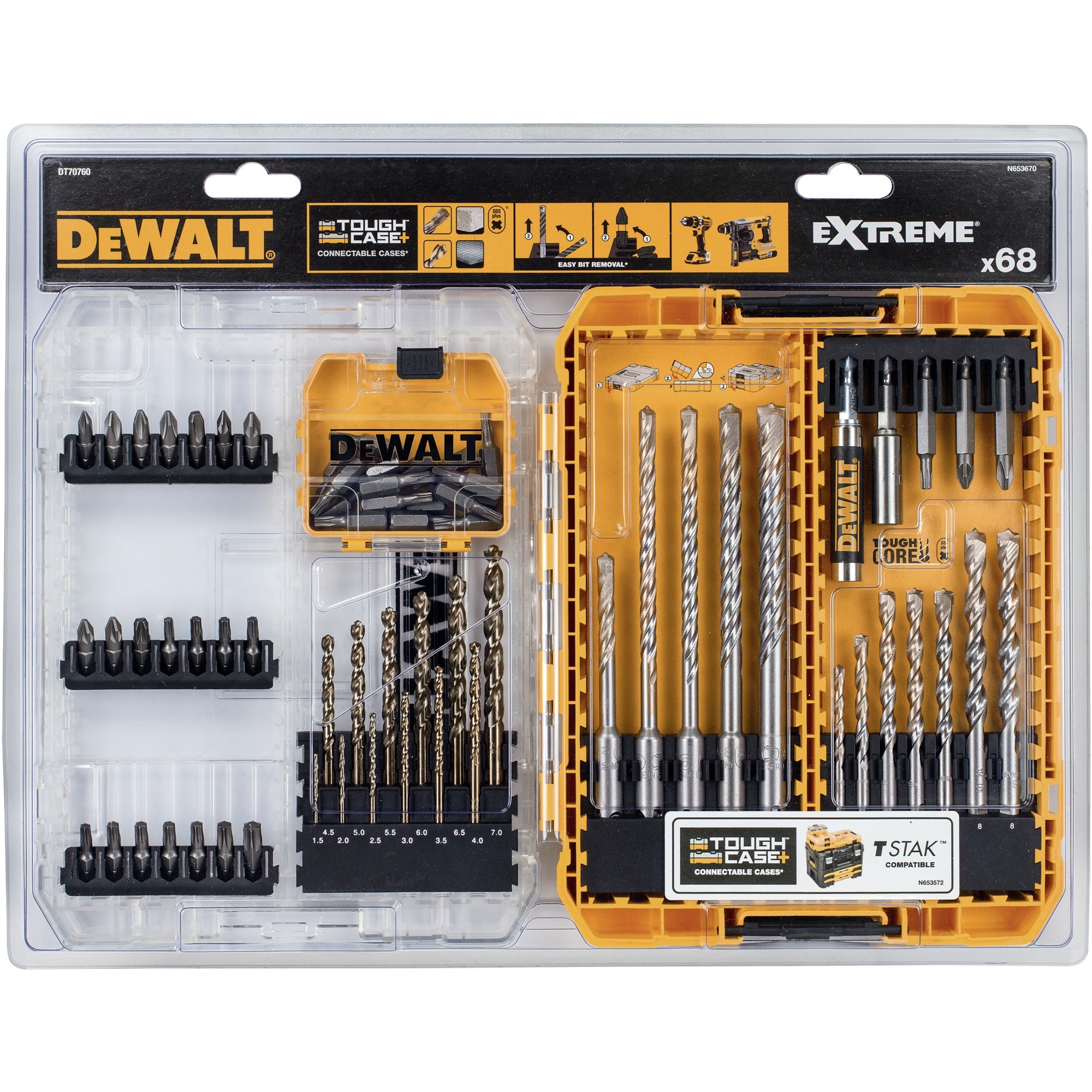 Dewalt Bit- und Bohrer-Set DT70760