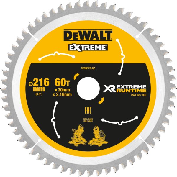 Dewalt Kreissägeblatt XR EXTREME RUNTIME DT99570