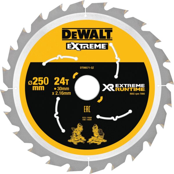 Dewalt Kreissägeblatt XR EXTREME RUNTIME DT99571