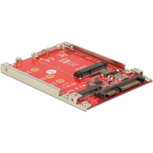 Delock 2.5" Konverter SATA 22 Pin > M.2 / mSATA