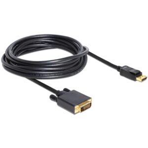 Delock Adapterkabel DisplayPort 1.1 Stecker > DVI 24+1 Stecker