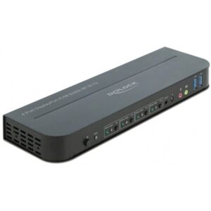 Delock DP 1.4 KVM Switch - 8K 30Hz mit SB 3.2 Gen 1