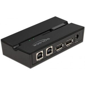 Delock Delock USB 2.0 Switch f. 2 PC an 2Geräte