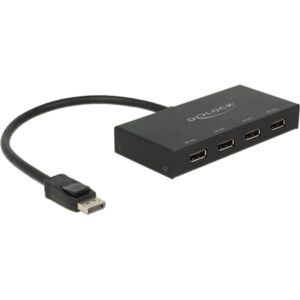 Delock DisplayPort 1.2 > 4x DisplayPort 4K Splitter