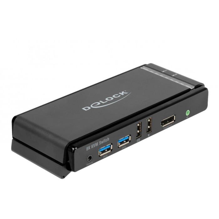 Delock DisplayPort 1.4 KVM Switch