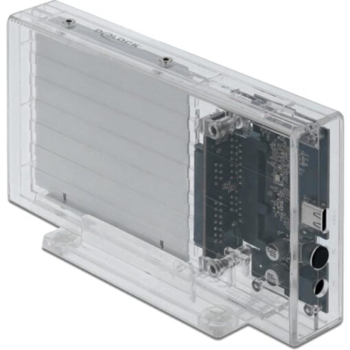 Delock Externes Dual Gehäuse für 2 x 2.5" SATA HDD / SSD mit USB Type-C Buchse