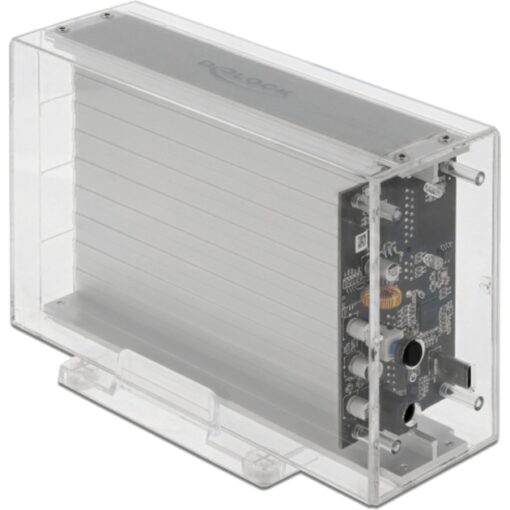 Delock Externes Dual Gehäuse für 2 x 3.5" SATA HDD mit USB Type-C Buchse
