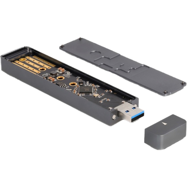 Delock Externes Gehäuse M.2 NVMe PCle SSD