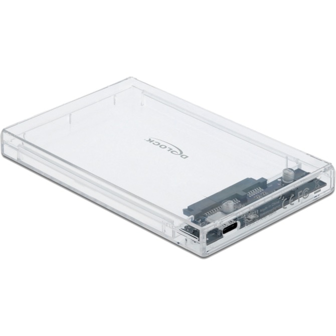 Delock Externes Gehäuse für 2.5" SATA HDD / SSD mit USB Type-C Buchse
