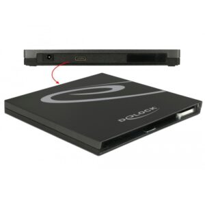Delock Externes Gehäuse für Ultra Slim SATA Laufwerke 9