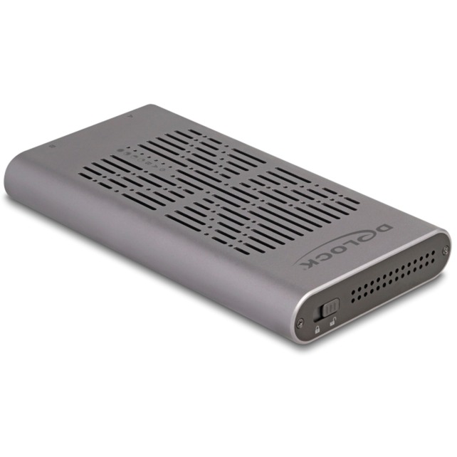 Delock Externes USB 20 Gbps Gehäuse für 2 x M.2 NVMe PCIe SSD