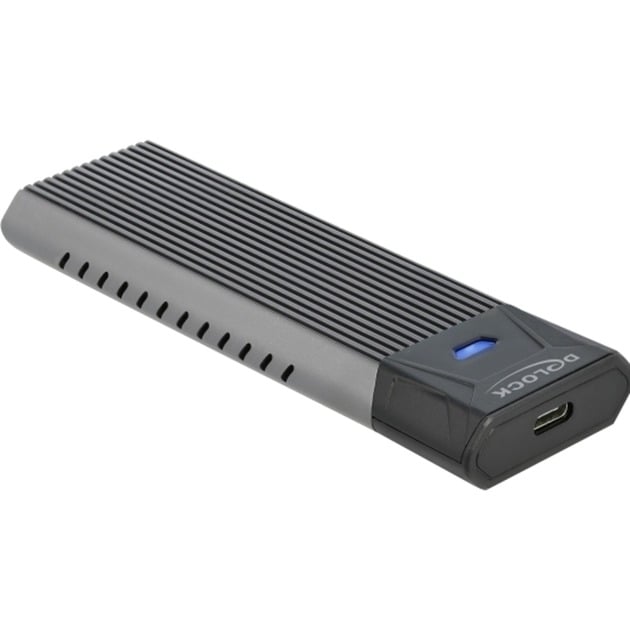 Delock Externes USB Type-C Combo Gehäuse für M.2 NVMe PCIe oder SATA SSD