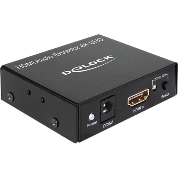 Delock HDMI Stereo / 5.1 Kanal Audio Extractor 4K
