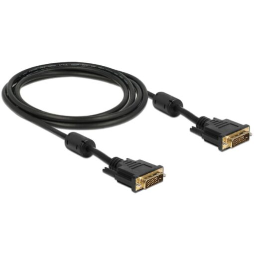 Delock Kabel DVI-D 24+1 Stecker > DVI 24+1 Stecker
