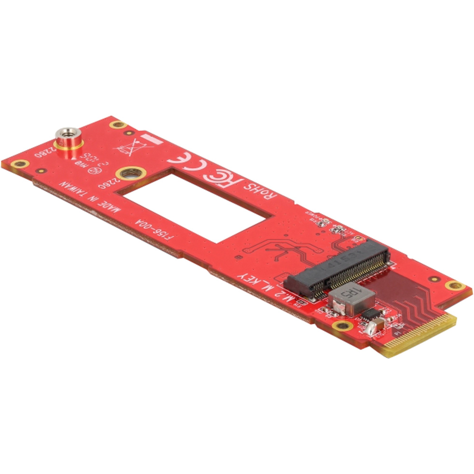 Delock Konverter EDSFF E1.S zu M.2 Key M Slot NVMe