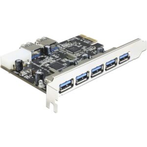 Delock PCI Express Karte >5x ext +2x int.USB3.0