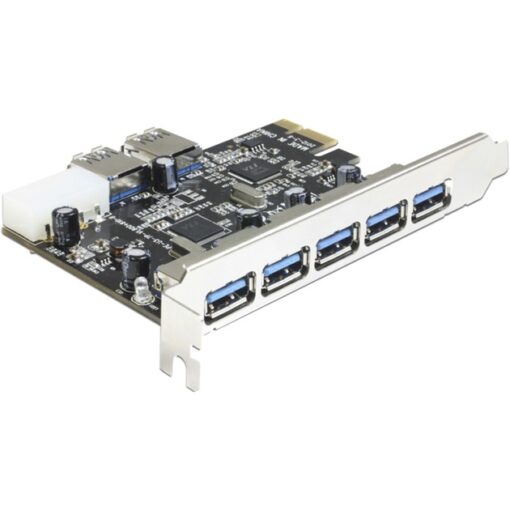 Delock PCI Express Karte >5x ext +2x int.USB3.0
