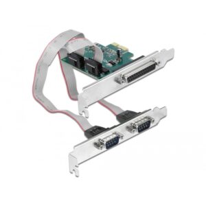 Delock PCI Express Karte zu 2 x Seriell RS-232 + 1 x Parallel IEEE1284