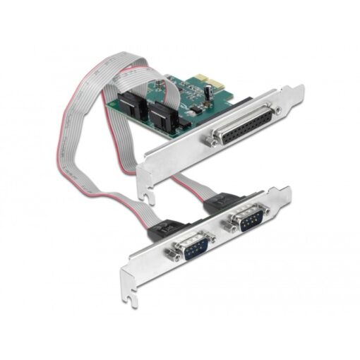 Delock PCI Express Karte zu 2 x Seriell RS-232 + 1 x Parallel IEEE1284