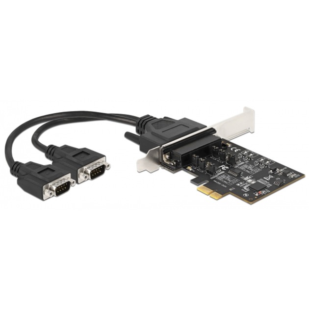 Delock PCI Express Karte zu 2 x Seriell RS-422/485 mit 15 kV ESD Schutz