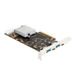 Delock PCI Express x8 - 2x USB 3.2 Gen 2x2 Typ C + 2x USB 3.2 Gen 1 Typ A