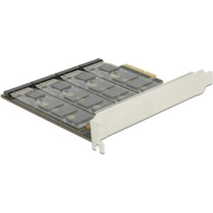 Delock PCIe Karte > 4x intern M.2 B mit RAID