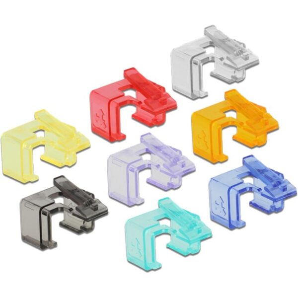 Delock RJ45 Reparatur Clip Starter Set