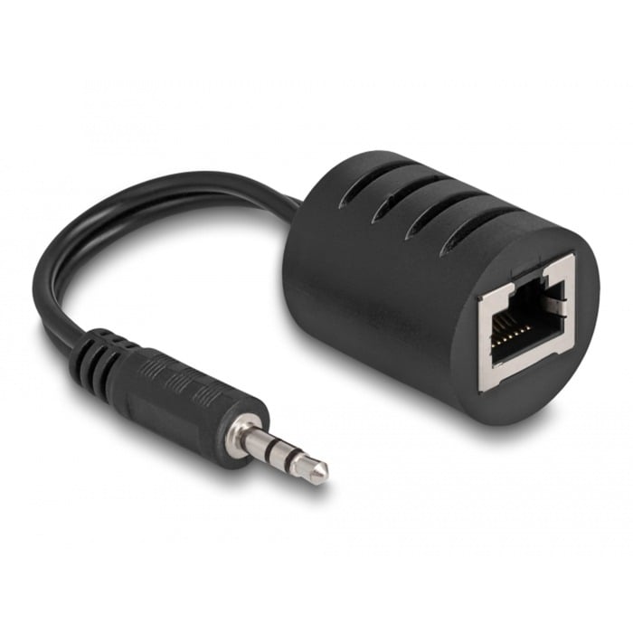 Delock Stereo Audio Extender RJ-45 Buchse > 3