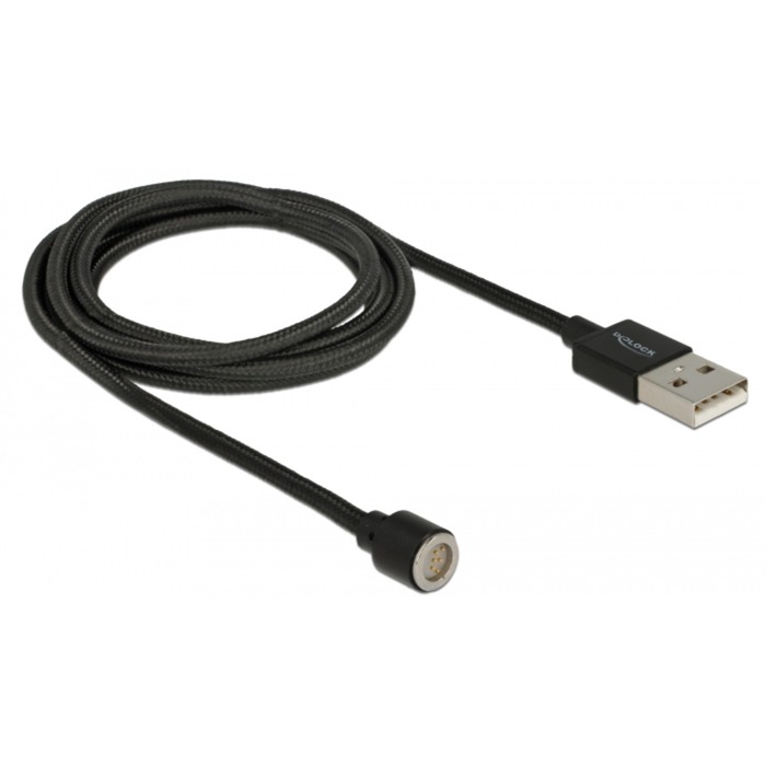 Delock USB 2.0 Magnetisches Daten- und Ladekabel