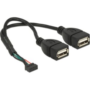 Delock USB 2.0 Y-Kabel