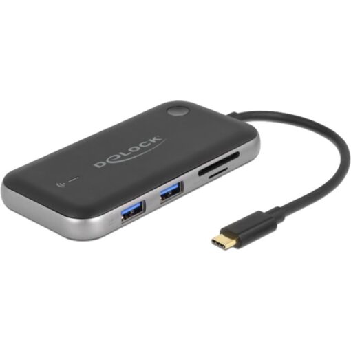 Delock USB-C Docking Station FHD HDMI+VGA