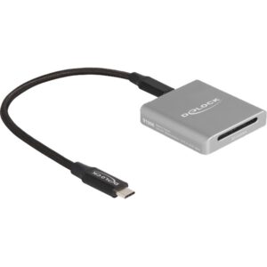 Delock USB Type-C Card Reader für SD Express (SD 7.1) Speicherkarten