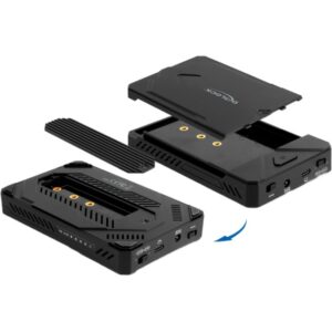 Delock USB Type-C Gehäuse für 1 x M.2 NVMe SSD + 1 x 2.5″ SATA SSD / HDD