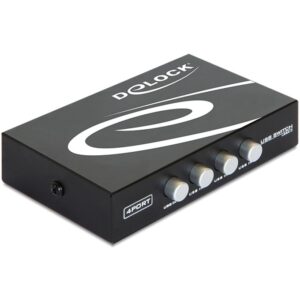 Delock Umschalter USB 2.0 4 Port manuell