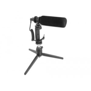 Delock Vlog Shotgun Mikrofon Set