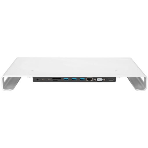 Digitus Docking Station 11-in-1 mit Aluminium Monitorerhöhung
