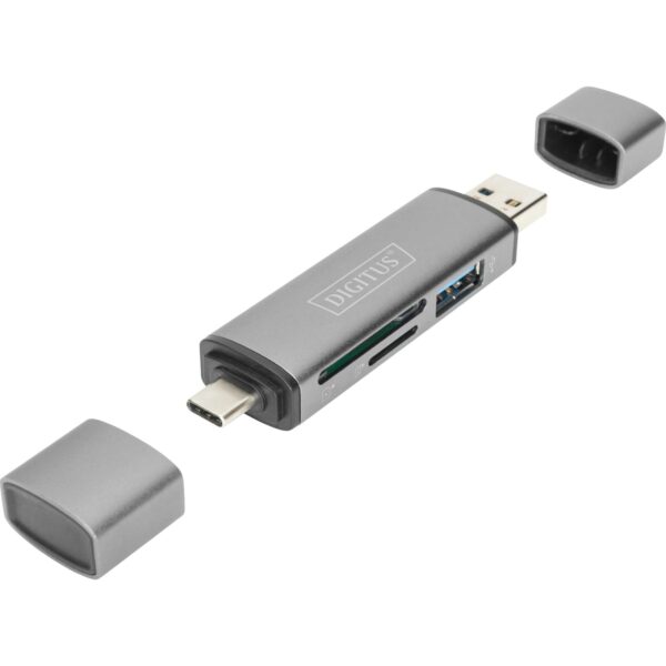 Digitus Dual Card Reader USB-C / USB 3.0